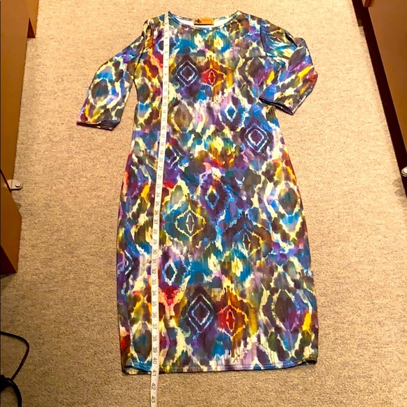 Printed sheath dress - Picture 1 of 6